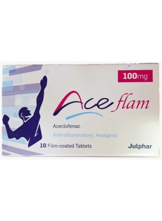 Aceflam 100mg Film-Coated Tablets 10's