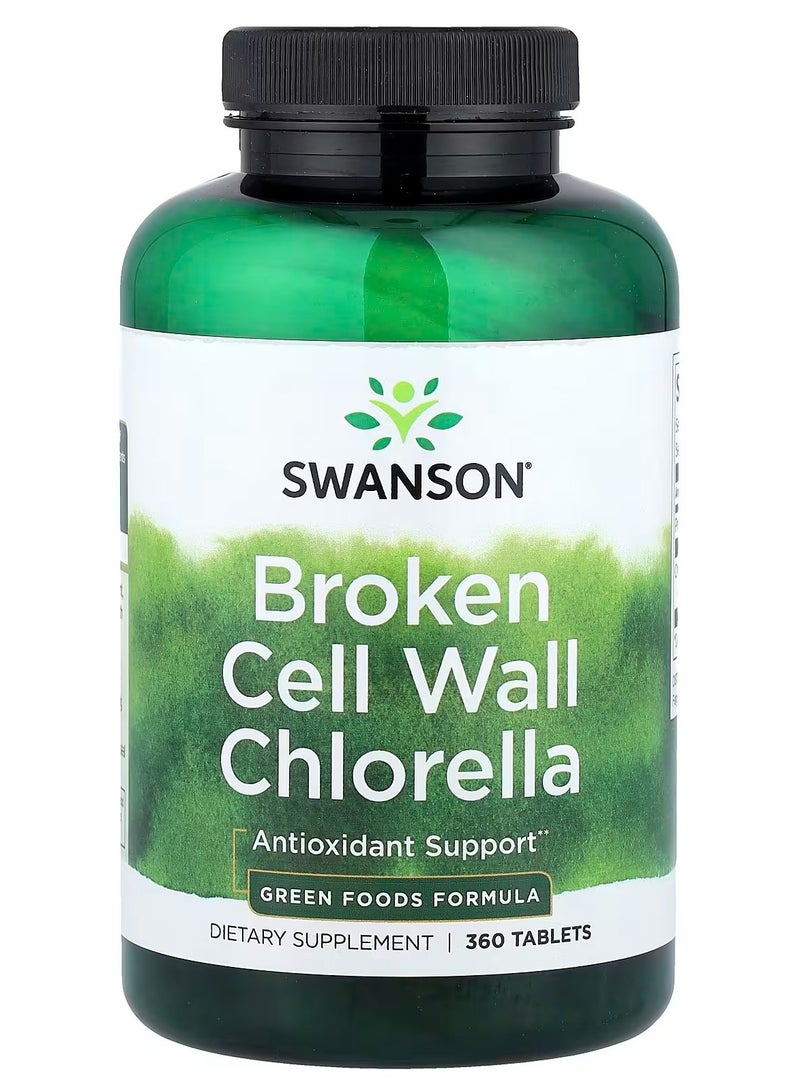 سوانسون، جدار الخلية المكسور، كلوريلا، 360 قرصًا
