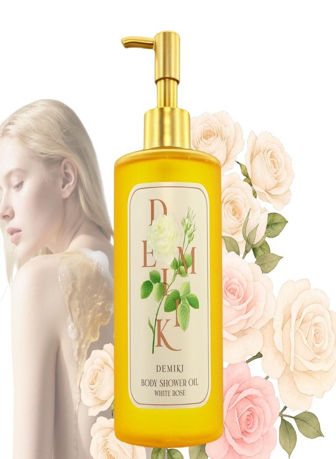DEMIKI Body Wash Shower Oil Cleanser for Women-Japanese Bath Oil, Skin So Soft Moisturizing bodywash, Body Oil Cleanser, Natural Shower Gel, Body Care, Sulfate-Free,Paraben-Free 10 fl.oz - Image 1