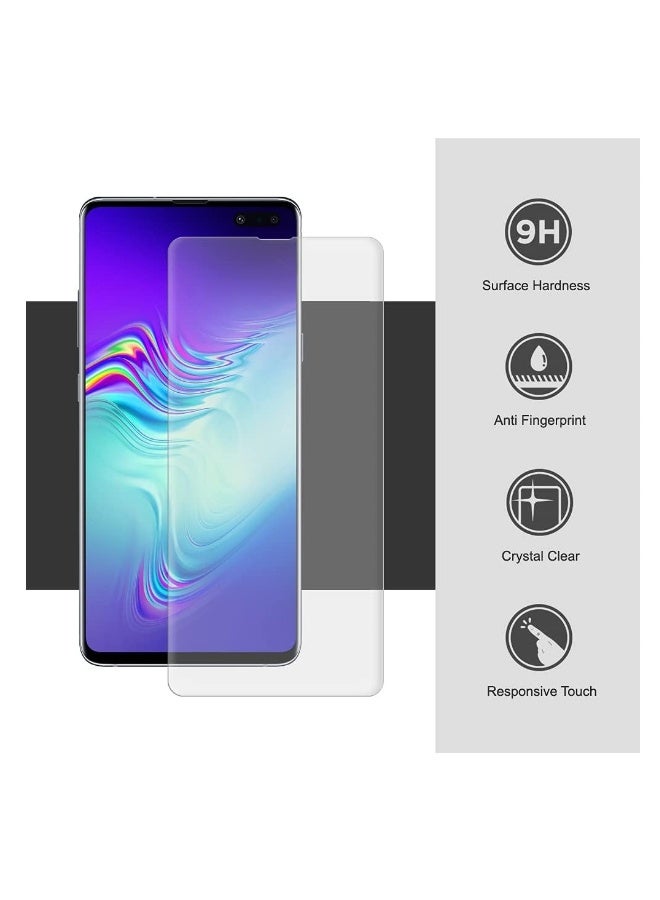 DUSALA Screen Protector for S10 5G UV Tempered Glass, Film HD Screen Saver, 9H Hardness, Bubble-free Screen Replacement Protector Film - Image 2
