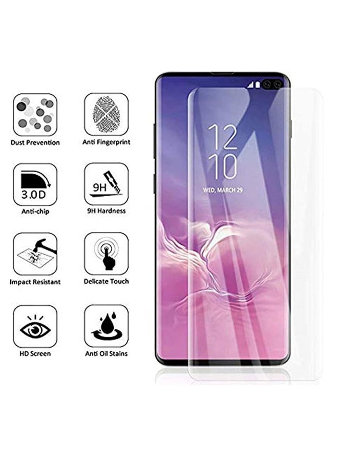 DUSALA Screen Protector for S10 5G UV Tempered Glass, Film HD Screen Saver, 9H Hardness, Bubble-free Screen Replacement Protector Film - Image 3