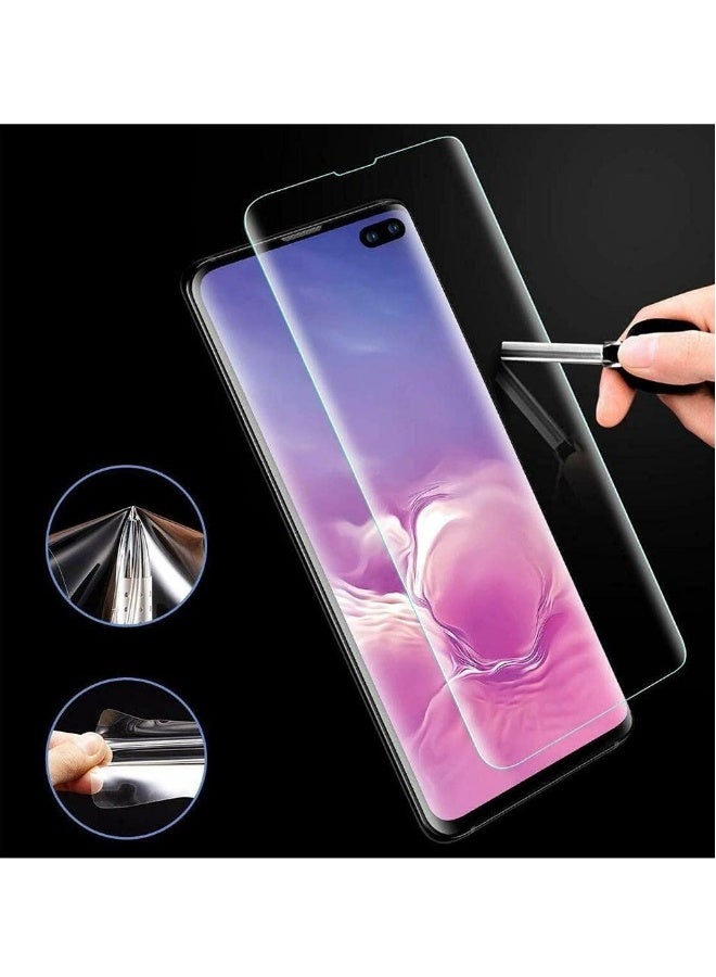 DUSALA Screen Protector for S10 5G UV Tempered Glass, Film HD Screen Saver, 9H Hardness, Bubble-free Screen Replacement Protector Film - Image 4