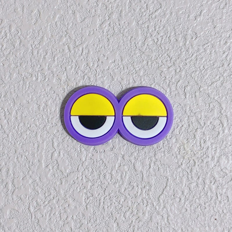 Cartoon Pvc Big Eyes Diy Epoxy Accessories Mobile Phone Shell Hole Shoes Shoe Flower Refrigerator Water Cup Patch Material Accessories - Image 5