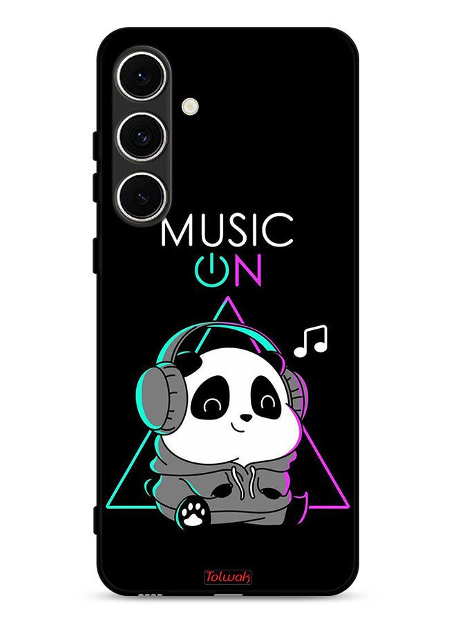 Tolwak Samsung Galaxy A56 5G Protective Case Cover Music On Panda - Image 1