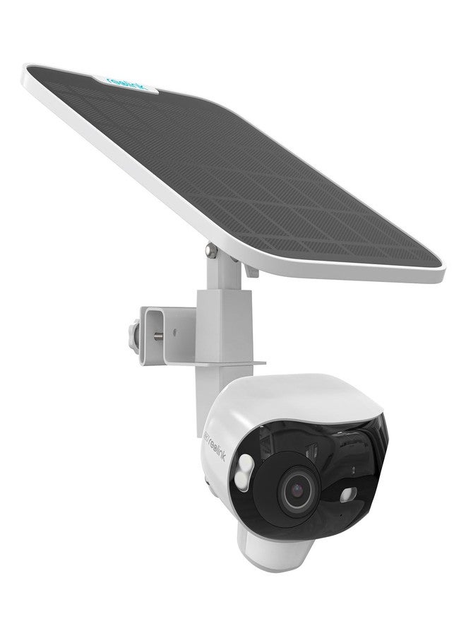 VOMENC 2-in-1 Gutter Bracket Mount for Reolink Argus 4 Pro Security Camera and Solar Panel (White) - Image 1