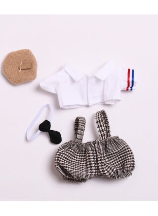 4p checkered overalls