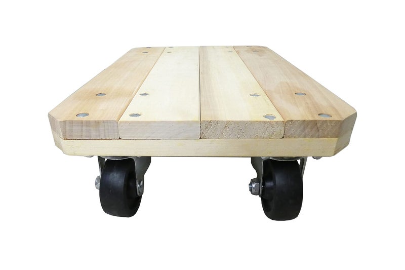 Shepherd Hardware 9854 Solid Wood Plant Dolly, 12-Inch x 18-Inch, 360-lb Load Capacity - Image 2