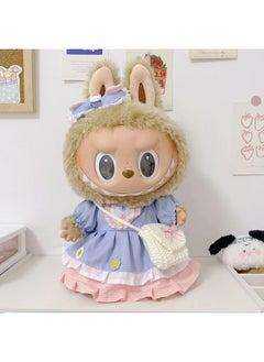 LABUBU 38cm Reversible Plush Doll Outfit - Clothes Only, Doll Not Included 