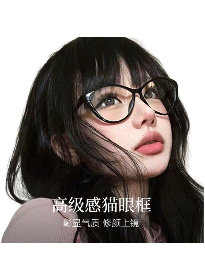 LOHO Professional Prescription Glasses Women Myopia Astigmatism With Zeiss Lenses Cat Eye Blue Light Blocking Frame - Image 3
