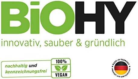 BiOHY Cream Soap 1l Bottle Gentle refatting and odourless hand soap refiller from the vegetable sector PHOSPHATEFREE Without perfume and colouring CremeSeife