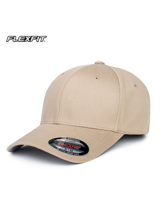 Flexfit Captain America Style Full-coverage Large Head Baseball Cap Uni High-top Sun Protection Outdoor Casual Visor Hat - Image 1