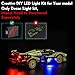 LocoLee LED Light Kit Compatible with Lego 76923 Lamborghini Lambo V12 Vision GT Super Car No Models Only Light Creative Lighting Set Accessories Compatible with Lego 76923 Set - Image 4