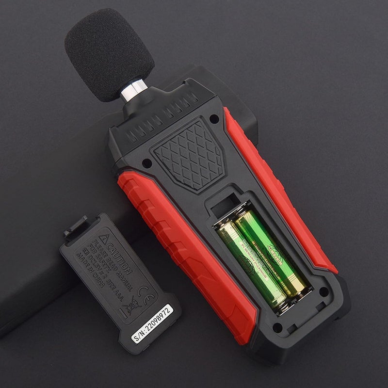 Portable Noise Decibel Meter 30 130dBA Sound Level Reader with Backlight LCD Display - Image 3