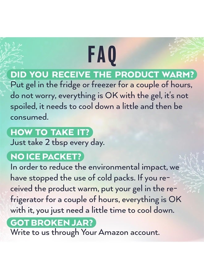 Biolore Sea Moss Gel Mango-Pineapple 16Oz Made in USA - Supercharge Your Health Raw Wildcrafted Irish Seamoss - Essential Vitamins & Minerals - Antioxidant-Rich Vegan Superfood for Immune Support - Image 4