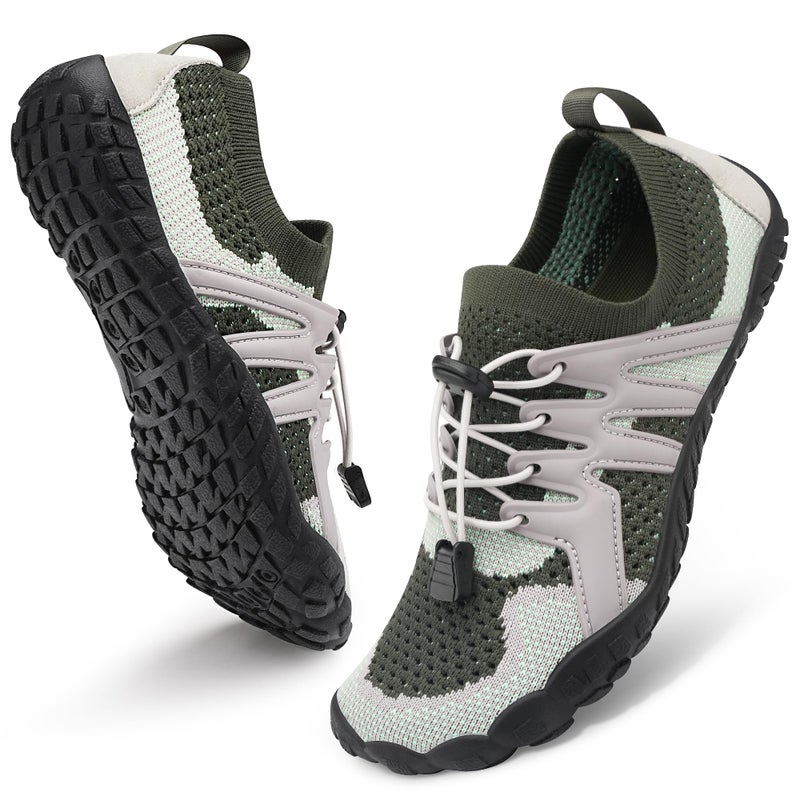 Stelle Water Shoes for Women Men, Quick-Dry Barefoot Aqua Shoes for Beach, Swim, Pool, Boating & Yoga, Lightweight Water Shoes for Adult (Grey,7) - Image 1