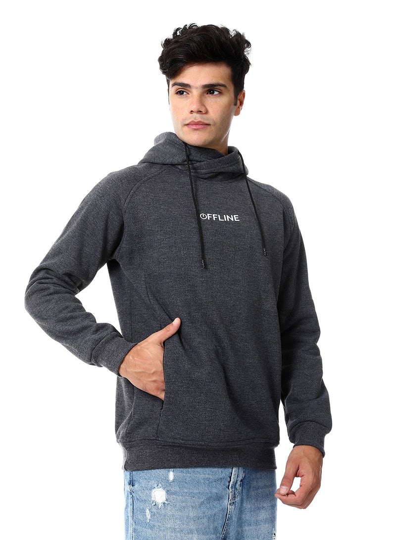 Caesar Mens Closed Hoodie - Image 3