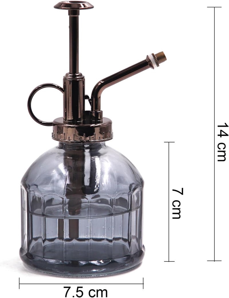OFFIDIX Glass Plant Spray Bottle Plants Mister for Inside Small Watering Can for Indoor House Vintage Plant Spritzer Succulent Watering Sprayer Bottle - Image 2