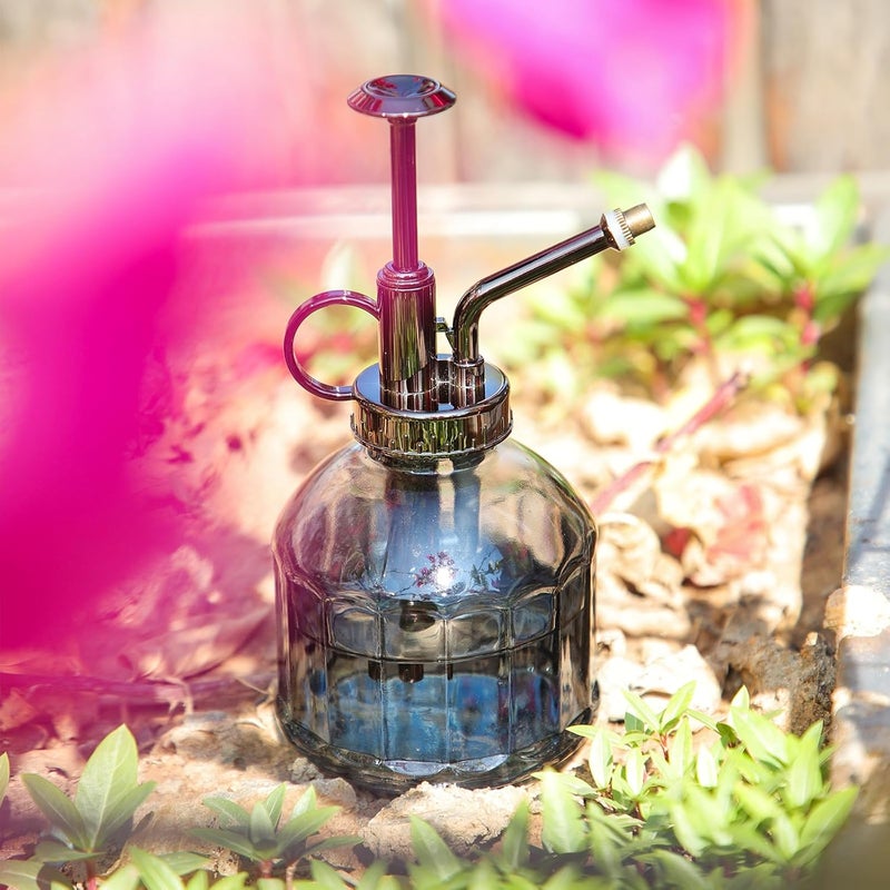 OFFIDIX Glass Plant Spray Bottle Plants Mister for Inside Small Watering Can for Indoor House Vintage Plant Spritzer Succulent Watering Sprayer Bottle - Image 4