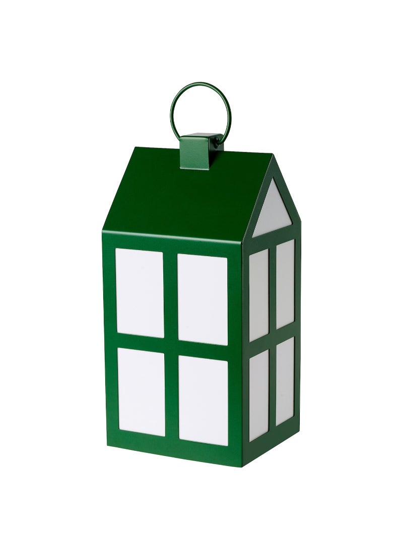 AS SEEN ON TV LED decorative table lamp house battery operated green 28 cm 