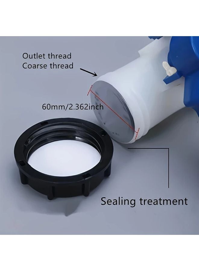 1Pc 62mm Aluminum Butterfly Valve Water Tank Kit DN50 Ball DN40 Faucet Adapter - Image 5