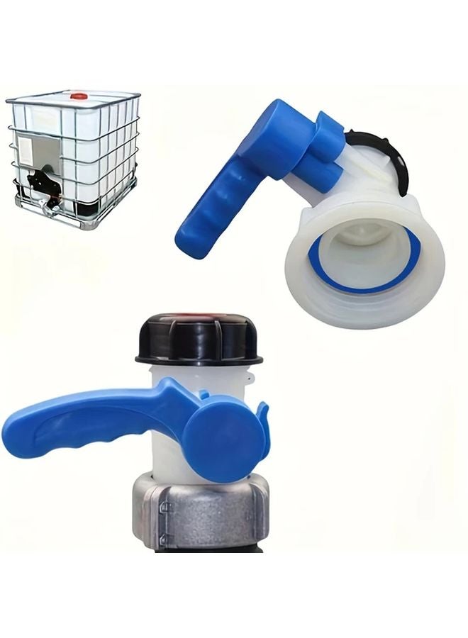 1Pc 62mm Aluminum Butterfly Valve Water Tank Kit DN50 Ball DN40 Faucet Adapter - Image 4