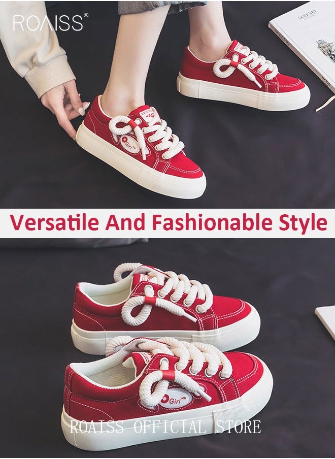 Women Casual Sneakers Versatile for Daily Use Flat and Comfortable Long Lace Design Lightweight and Breathable Non Slip Large Sole for Women - pzsku/ZF0CEFD806069BE7DA62BZ/45/_/1722304472/a0f6134c-8973-4ecb-99d3-c1ca6ac57208