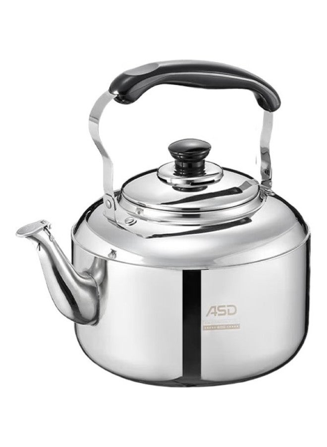 Asd Kettle, Thickened 304 Stainless Steel, 4L Capacity, Whistling Water Boiler, Compatible With Gas And Induction Cooktops, Model Hs04T2Wg - Image 1