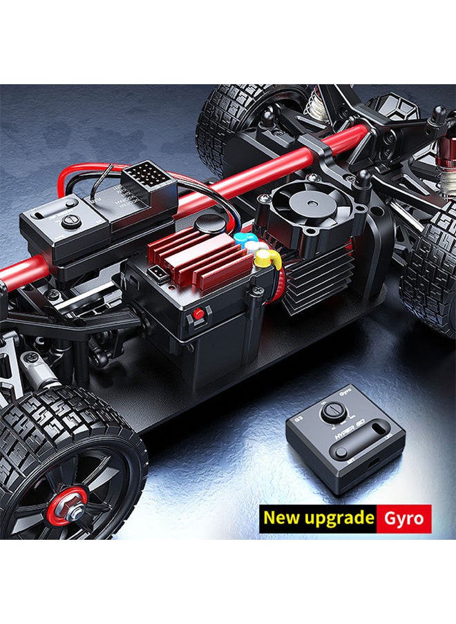 Mjx - Brushless Rc Hobby Grade Truck 2s Battery 1:14 Scale Radio Controlled Off-Roader Electronic Monster Rtr All Terrain Blue - Image 1