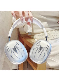 Galvanized Spiderman Protective Case For Apple Airpods Max Headset Protective Case For Airpods Women-Color:transparent Plating Spiderman-Applicable Model:Airpods MAX