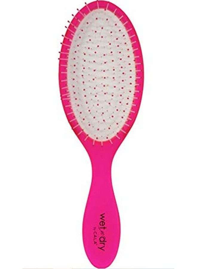 CALA مزيل تشابك الشعر: فرشاة مبللة (وردي نيون) (وردي نيون) - Image 1