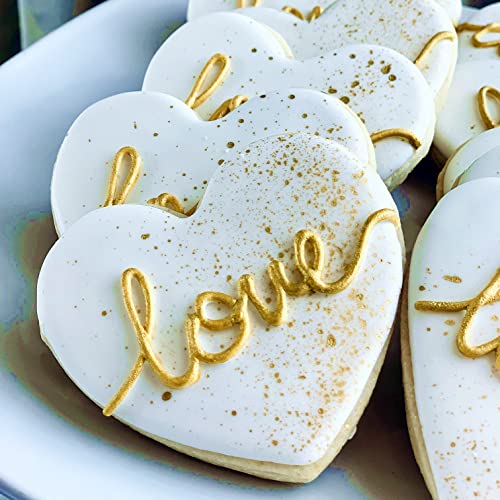 Q-BAKER 5 Pieces Heart Cookie Cutter Set - Valentine's Day Heart Shapes Stainless Steel Cutters Molds for Anniversary, Bridal, Engagement and Wedding, Baking Gifts - Image 5