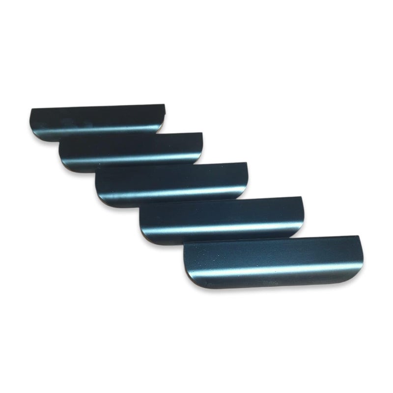 Hidden Kitchen Cabinet Handles, Black, Multiple Sizes.Modern Kitchen Cabinet Knobs 5 Pack for Furniture and Cabinets (15cm) - Image 2