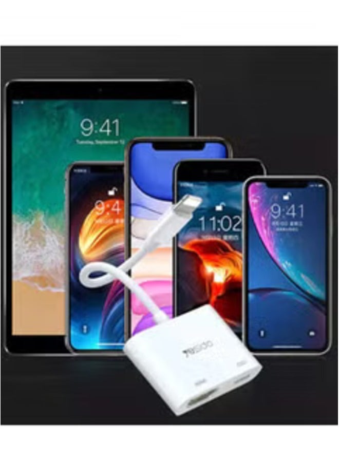 ELTRAZONE - HM06 Lightning to HDMI Adapter for iPhone – Connect Your Device to HDTV or Monitor - Image 1
