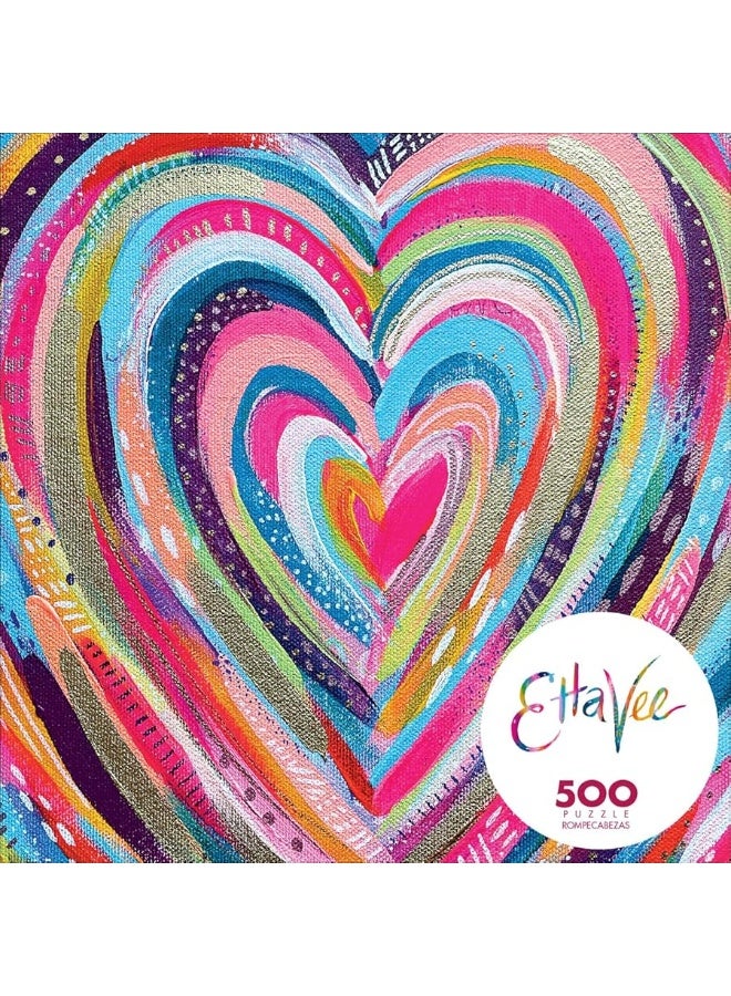 Buffalo Games - Ettavee - Bright Heart - 500 Piece Jigsaw Puzzle for Adults Challenging Puzzle Perfect for Game Nights - Image 3