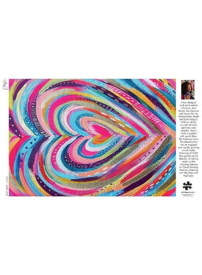 Buffalo Games - Ettavee - Bright Heart - 500 Piece Jigsaw Puzzle for Adults Challenging Puzzle Perfect for Game Nights - Image 5