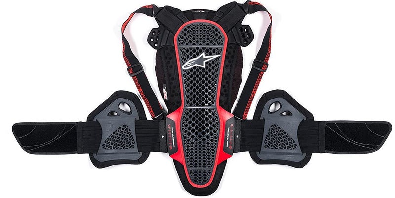 Alpinestars Nucleon KR-3 Men's Off-Road Motorcycle Back Protector - Black/Red/Large - Image 5
