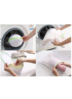 Womdee Laundry Bag Drawstring Bra Underwear Products 6Pcs/Set Laundry Bags USeful Mesh Net Bra Wash Bag Zipper Laundry Bag, Multi Color  - Image 4