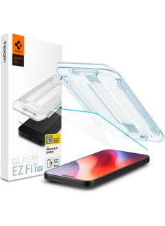 Spigen GLAStR EZ FIT HD Tempered Glass iPhone 16 PRO Screen Protector - Case Friendly with Sensor Protection [1 PACK]  - Image 1