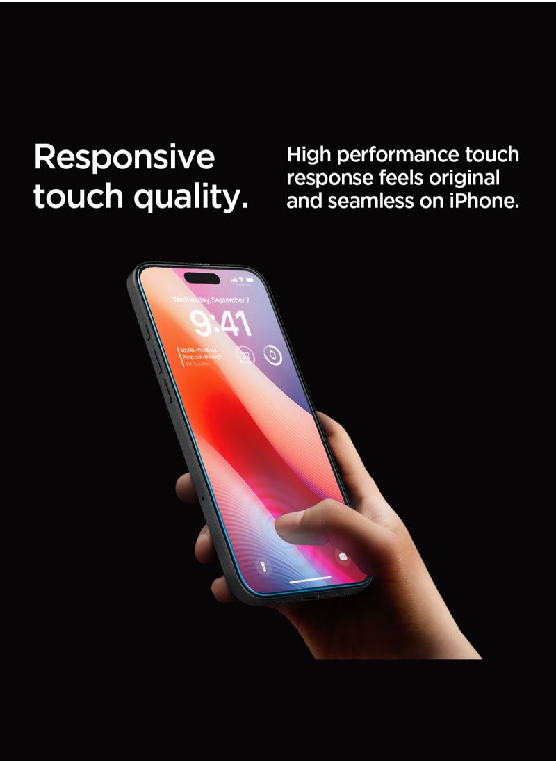 GLAStR EZ FIT HD Tempered Glass iPhone 16 PRO Screen Protector - Case Friendly with Sensor Protection [1 PACK] - pzsku/ZF0CF8BC82AA1BE2FA9ABZ/45/_/1731406005/98a7c20c-71fa-4ca3-a099-11b6f0eb4e7d