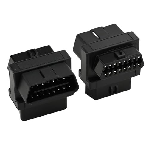 OLLGEN Mini Size OBD2 OBDII Full 16 Pin Male to Dual Female Adapter for Diagnostic Extender 1 to 2 OBD Port Extension Converter Connector - Image 5