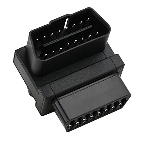 OLLGEN Mini Size OBD2 OBDII Full 16 Pin Male to Dual Female Adapter for Diagnostic Extender 1 to 2 OBD Port Extension Converter Connector - Image 1