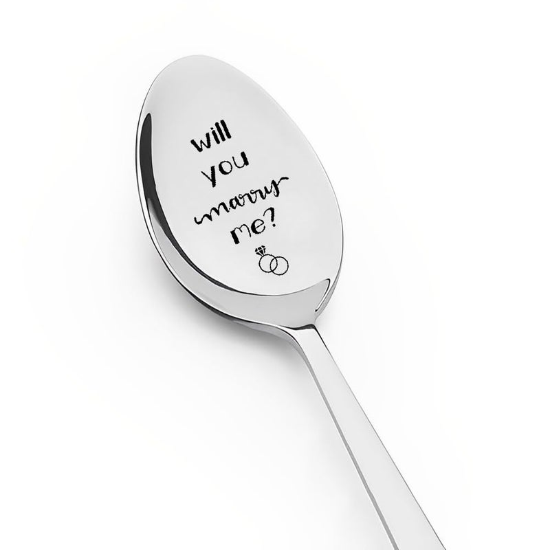 Will You Marry Me Spoon Gifts for Him Boyfriend Gifts from Girlfriend I Love You Gifts for Her Wife Husband Anniversary Birthday Gifts for Men Happy Gifts for Couple Wedding Gifts for Bride and Groom