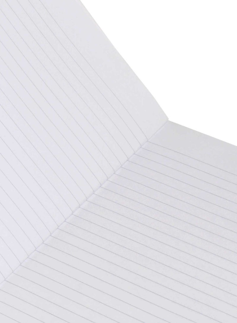 FIS LIGHT Pack of 5  Hard Cover Notebook Single Line, 10X8 Inches (25.4 X 20.32 Cm), 100 Sheets -LINB1081708 - Image 2