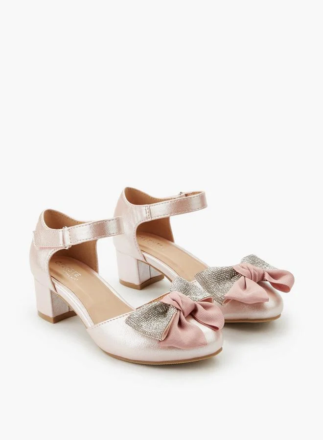 Celeste Girls Block Heel Sandals Ramadan Collections