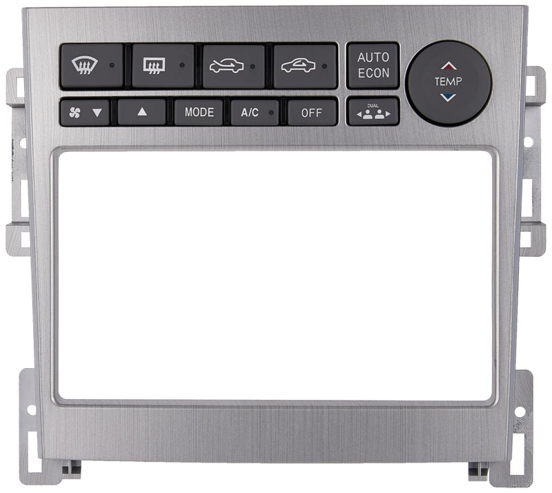 Metra 95-7605A Double DIN Installation Kit for 2005-2007 Infiniti G35 Vehicles (Silver) - Image 2