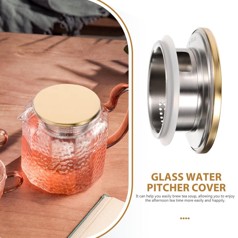 Stainless Steel Replacement Lid For Glass Water Jug Leak Resistant 1.46 Inch Cover - Image 5
