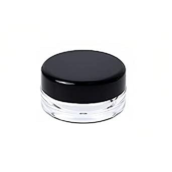 M.C. PIPWALA MC PIPWALA Empty Acrylic San Jar Transparent Cosmetic Container with Leakproof Inner lids for Lip Balms Lip Scrubs Body Butters Eyeshadow Makeup DIY Cosmetics Beauty Products 2000pcs  - Image 1