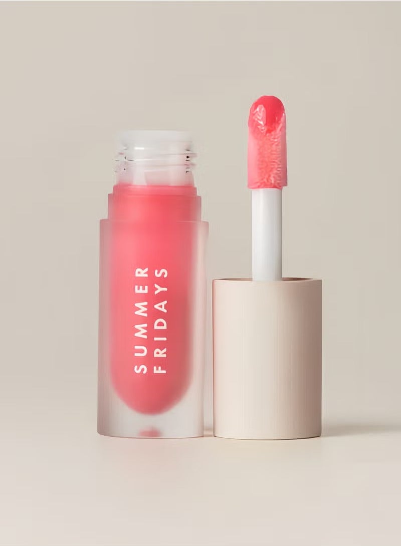 SUMMER FRIDAYS Dream Lip Oil Pink Cloud 4.5ml - Image 1