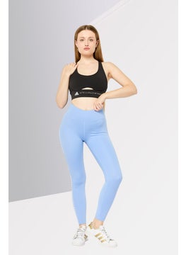 adidas By Stella McCartney Women Brand Logo Padded Training Sports Bra, Black  - Image 2