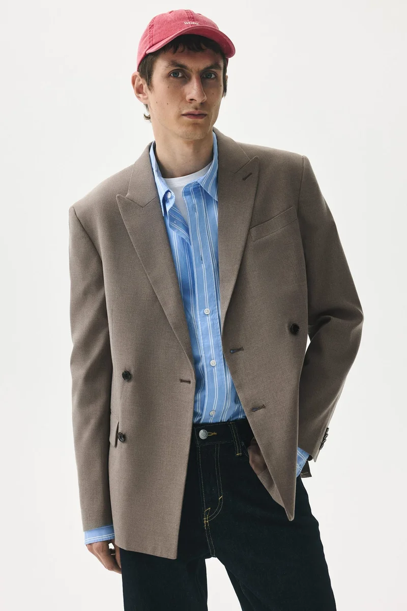 H&M Relaxed Fit Double-breasted jacket